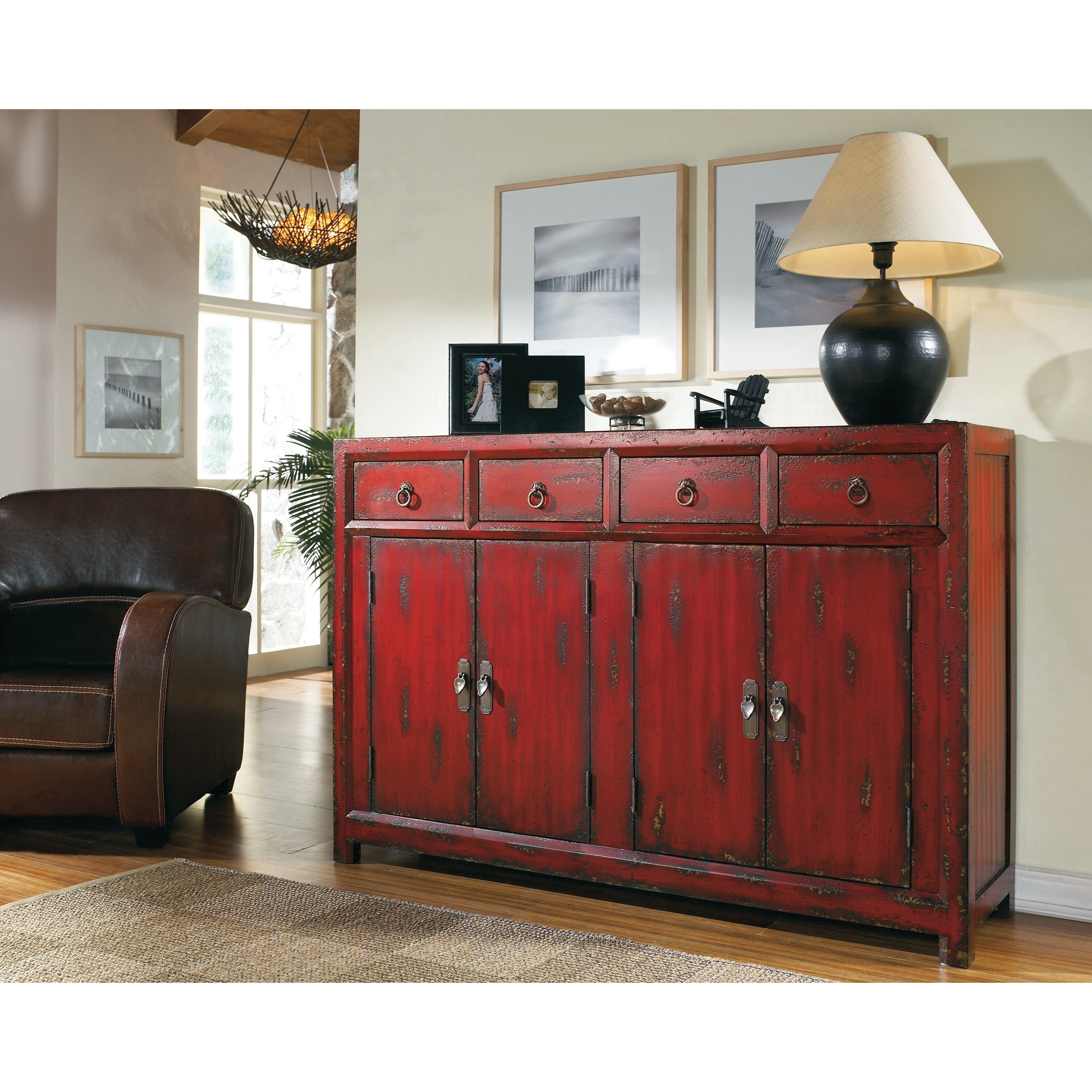 Red accent cabinet new arrivals